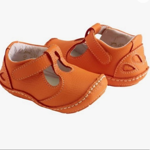 RILEYROOS SAVANNAH TANGERINE BABY WALKER 3-6 MONTH - Picture 1 of 6